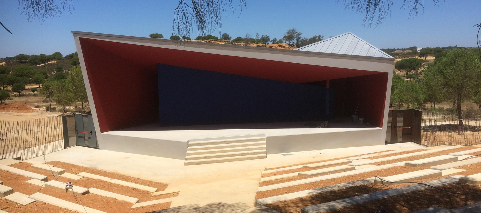 Espacio escénico al aire libre en Islantilla que ha sido premiado.