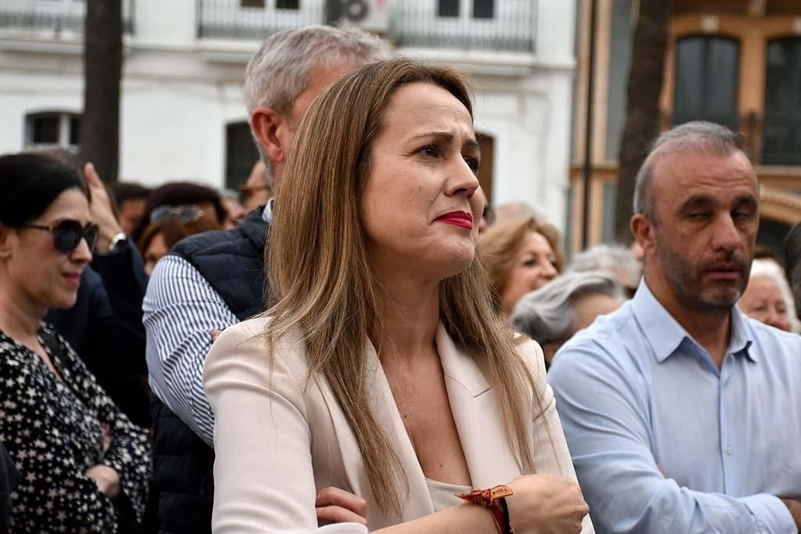 Imágenes de la concentración por las infraestructuras para Huelva