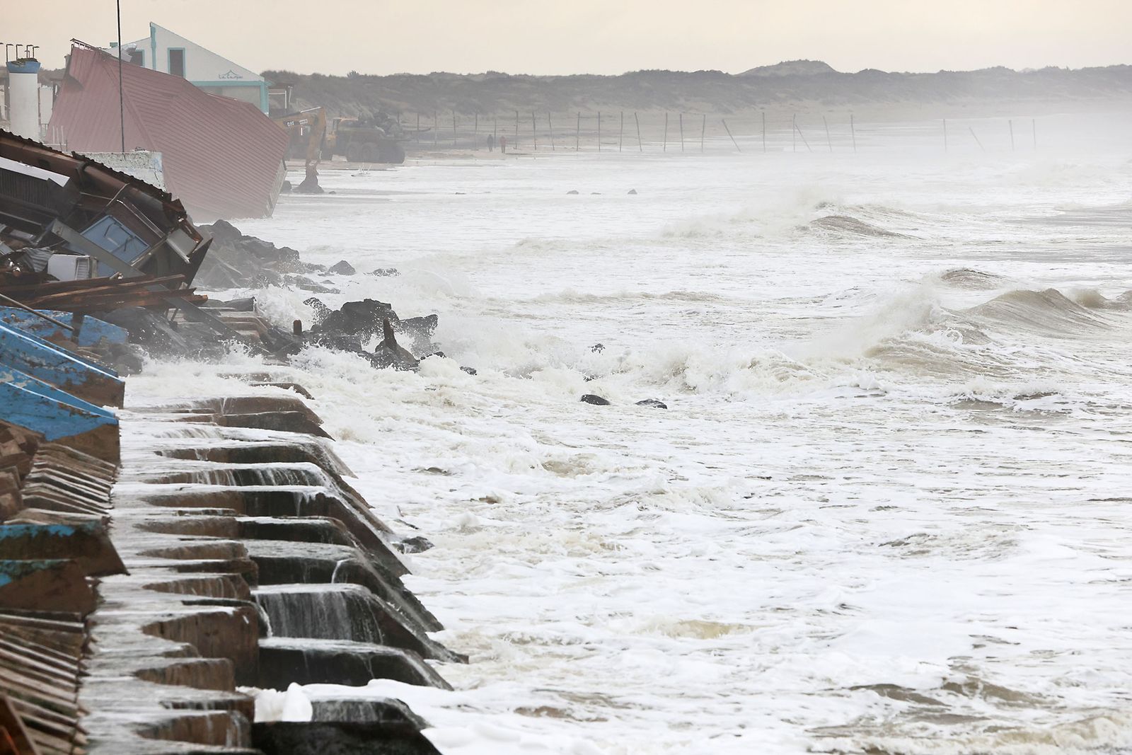 Las fotografías de los daños en Matalascañas