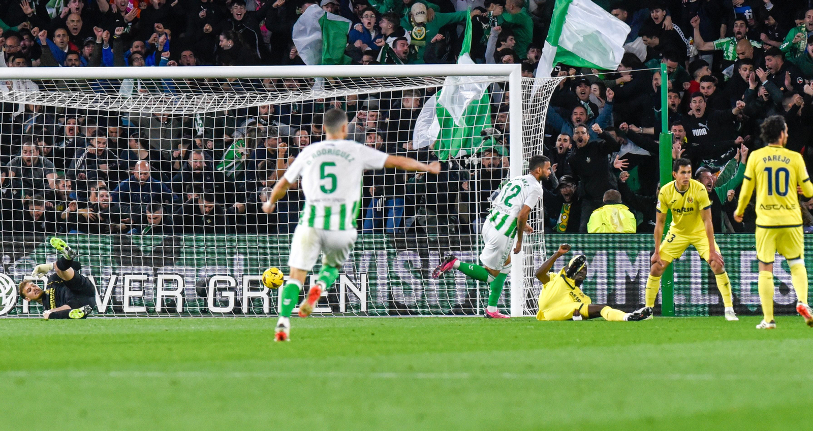 Las imágenes del Real Betis-Villarreal