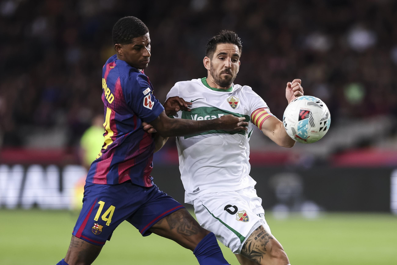 Las imágenes del Barcelona-Elche