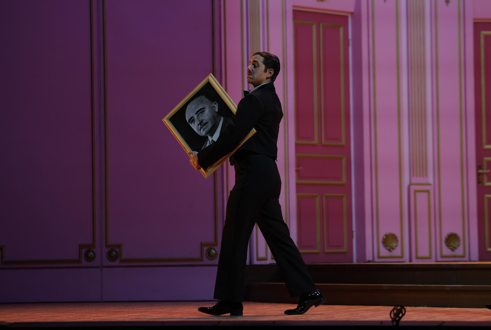 Ensayo general de la ópera 'Ariadne auf Naxos', todas las fotos