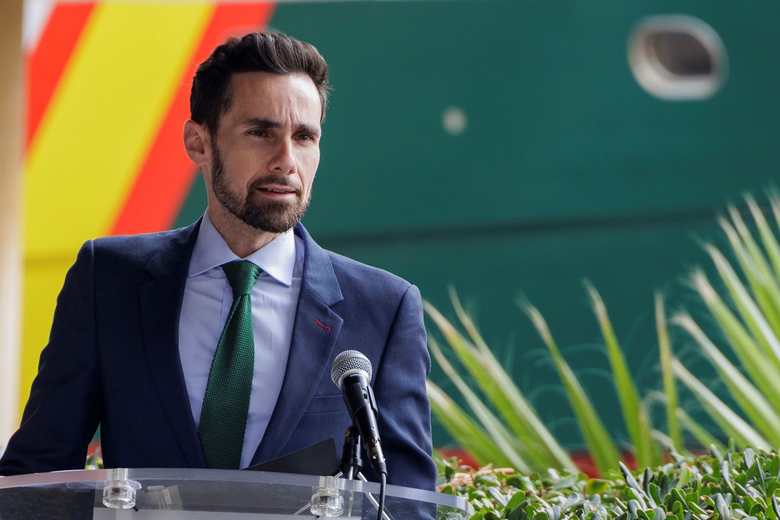 Inauguración de la Escuela de Servicio Marítimo de la Guardia Civil.