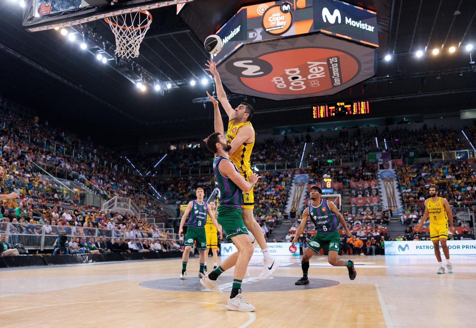 Las fotos del Unicaja - La Laguna Tenerife de Copa del Rey