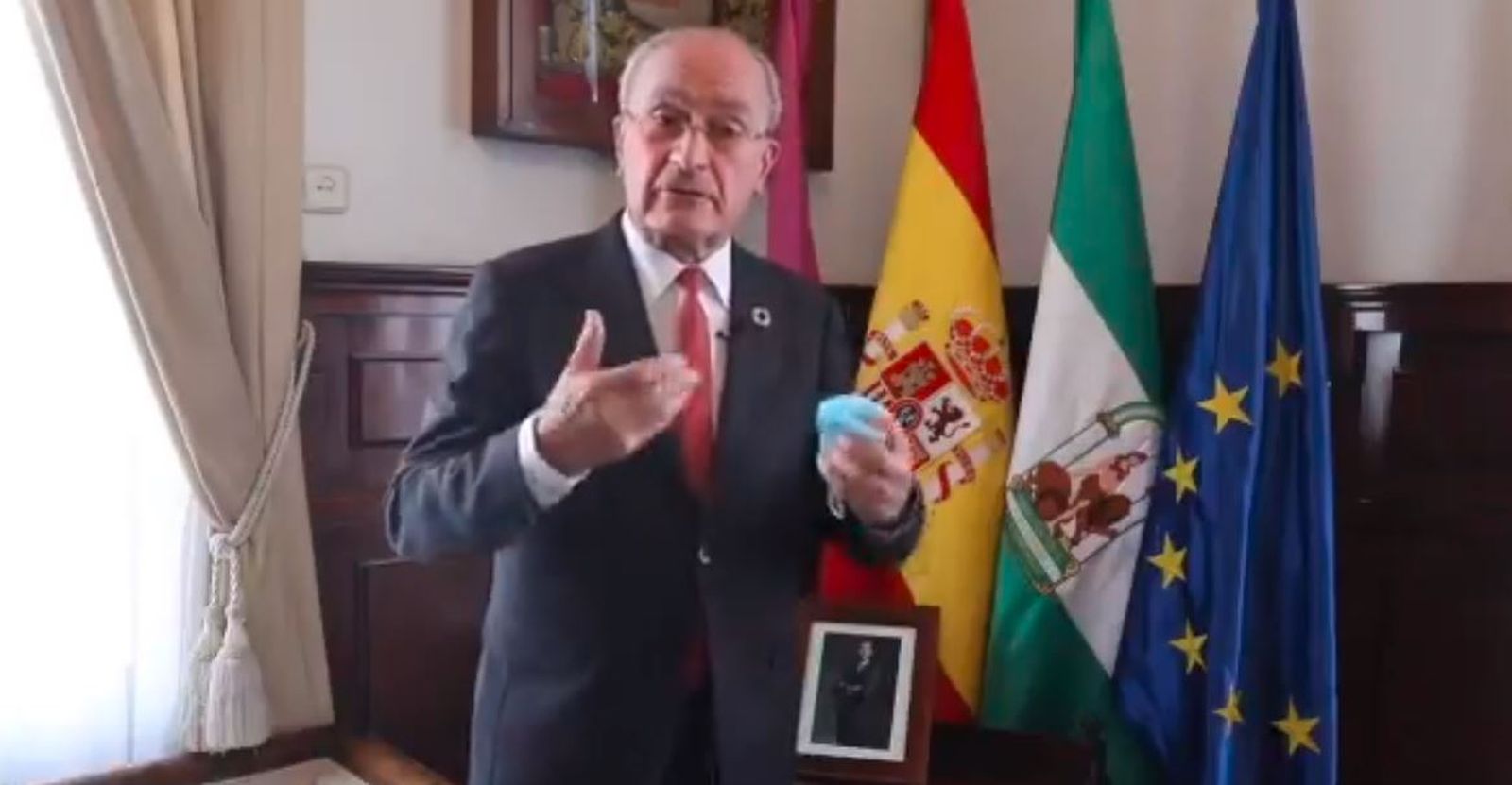 El alcalde de Málaga, Francisco de la Torre.