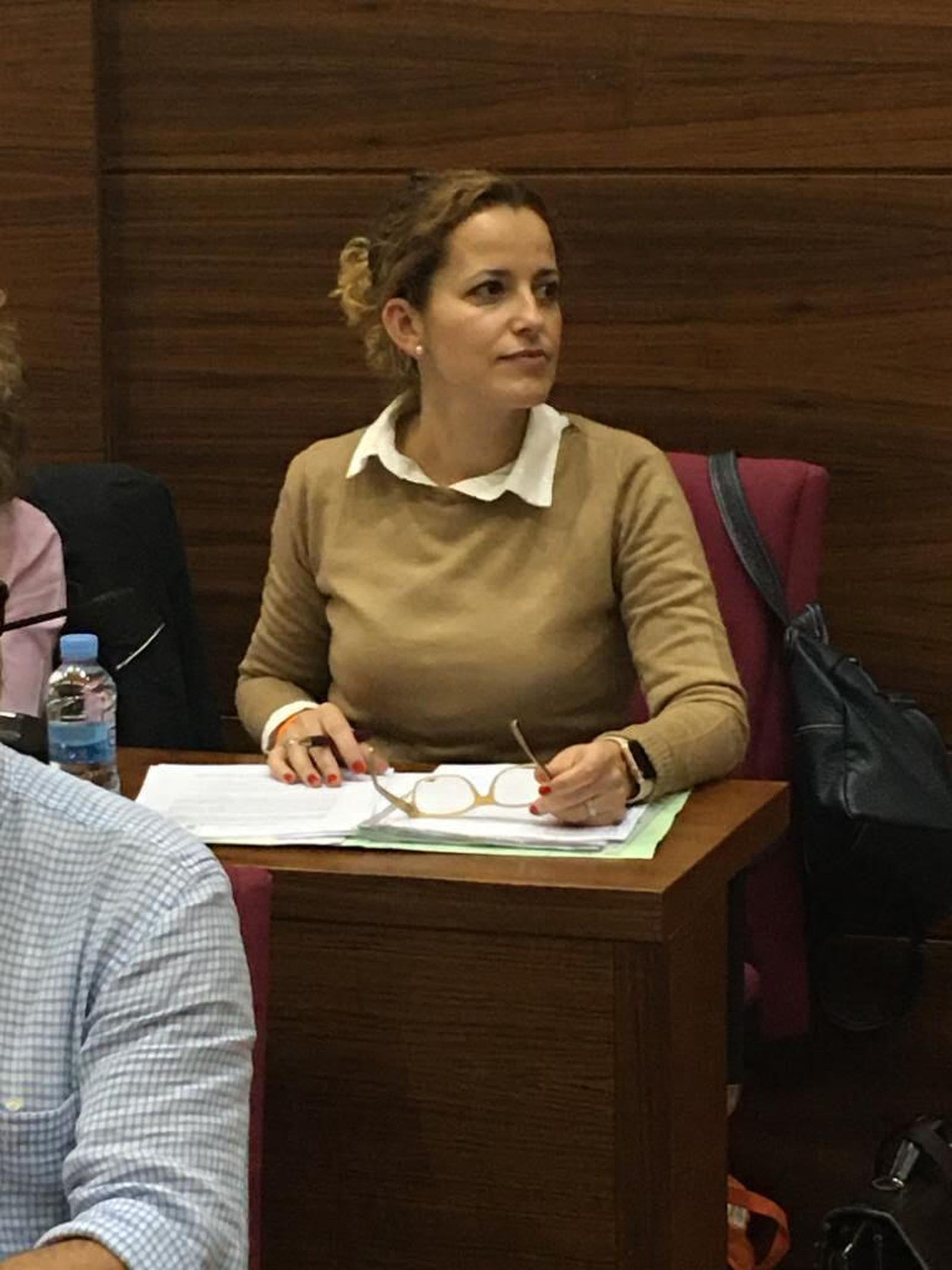Isabel Guerrero, concejala de Ciudadanos en Chiclana.