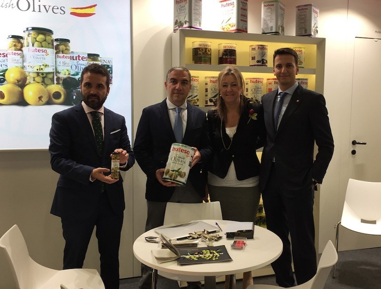 Bendodo, en el expositor.