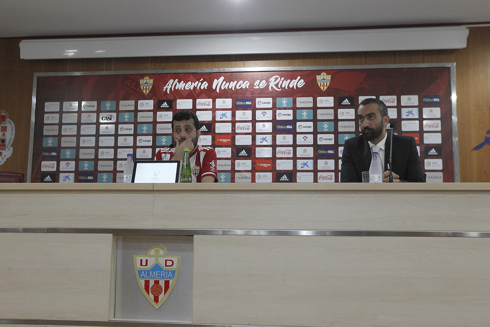 Fotogalería rueda de prensa dueño U.D. Almería, Turki Al-Sheik