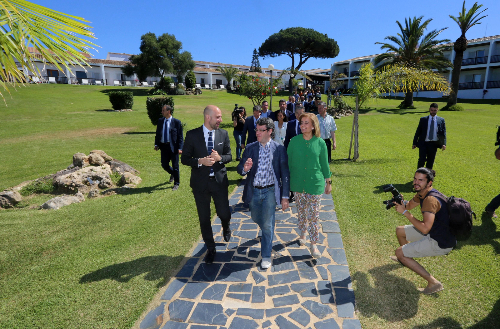Reapertura del Parador de Mazagón tras el incendio