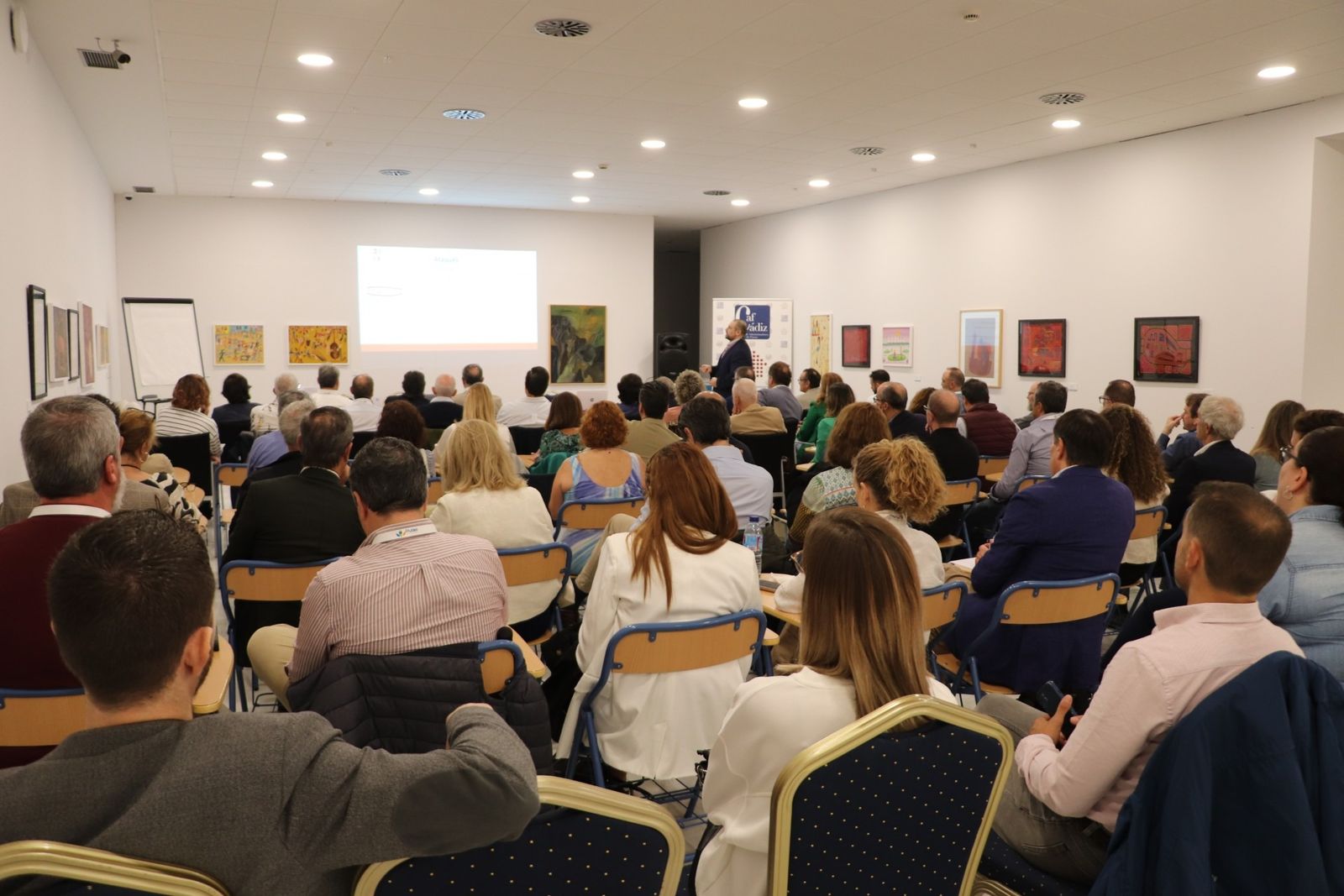 Una de las ponencias que se impartió en estas jornadas.