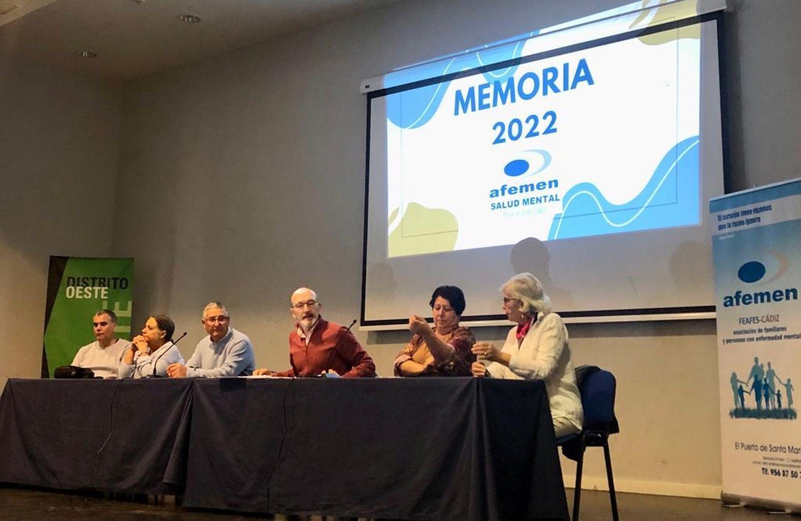Asamblea de Afemen en Jerez.