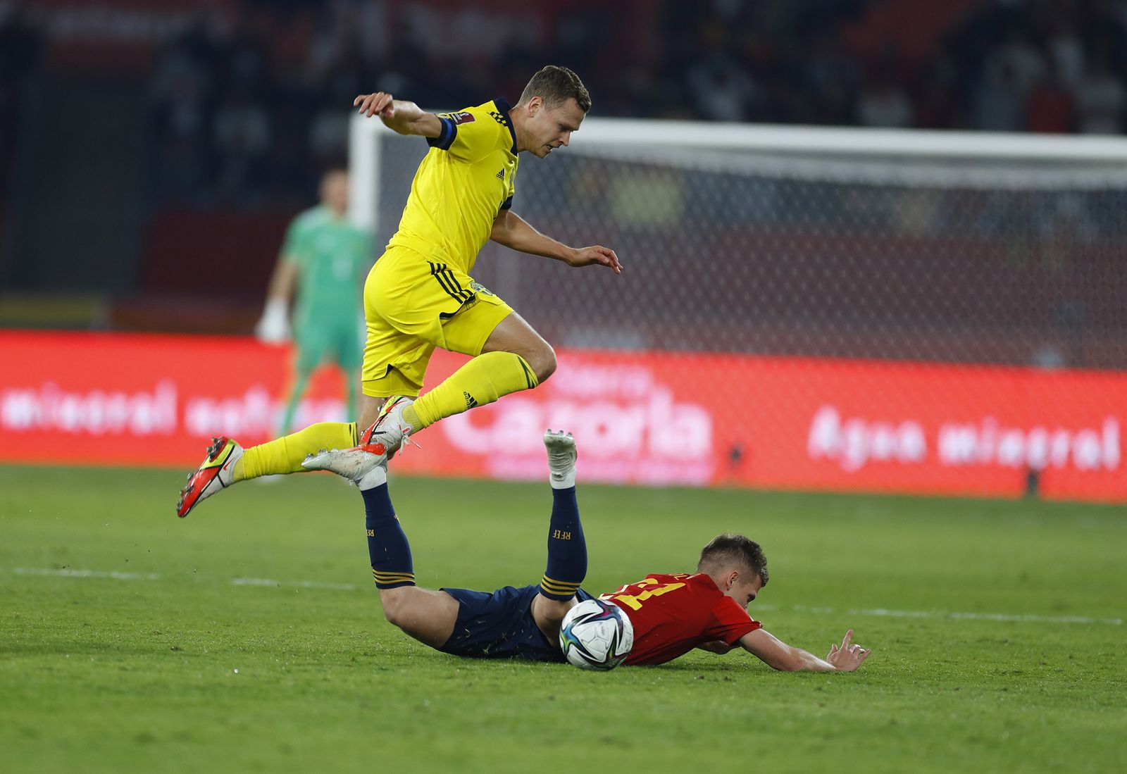 Las imágenes del España-Suecia