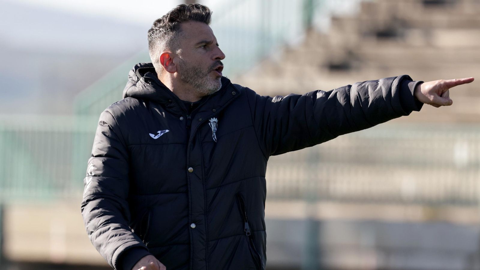 Iván Ania, el entrenador del Córdoba CF.