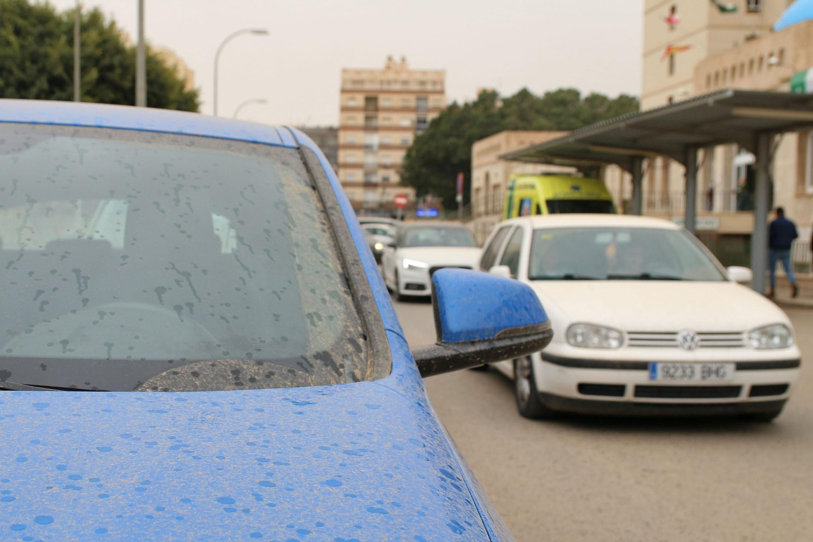 Fotogalería lluvia de barro en Almería