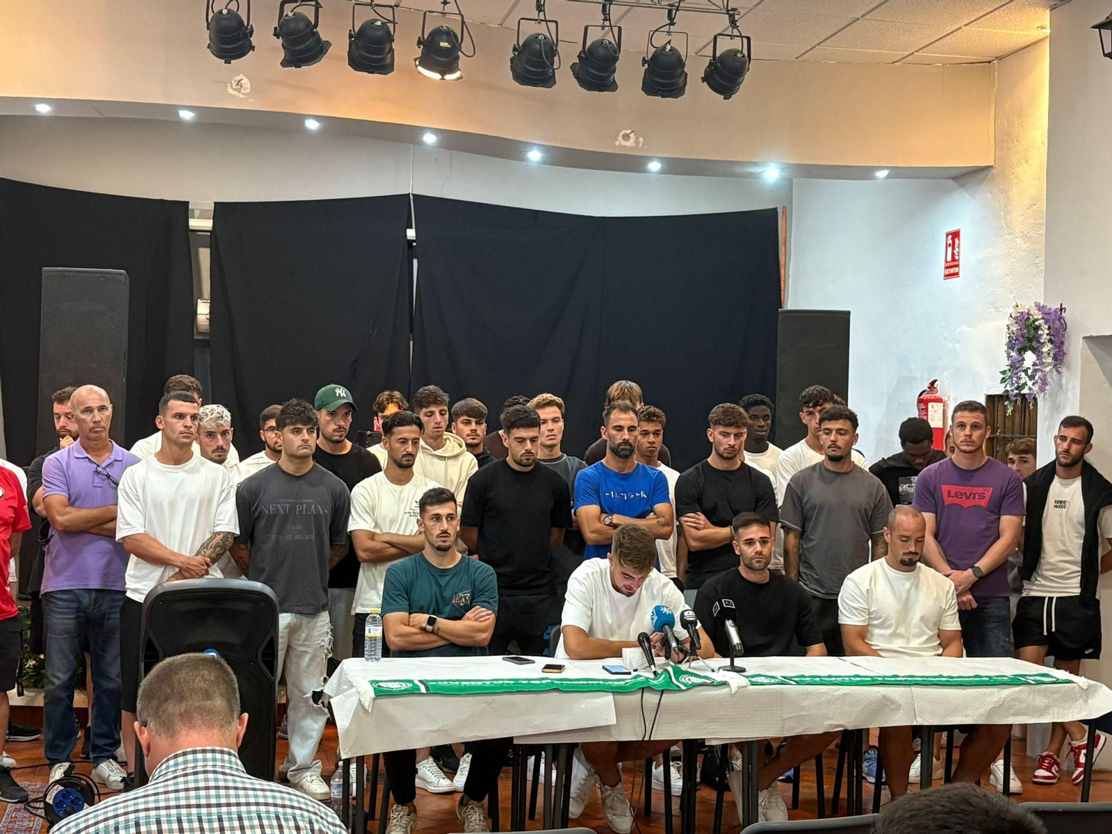 Los jugadores del Juventud de Torremolinos denuncian los impagos