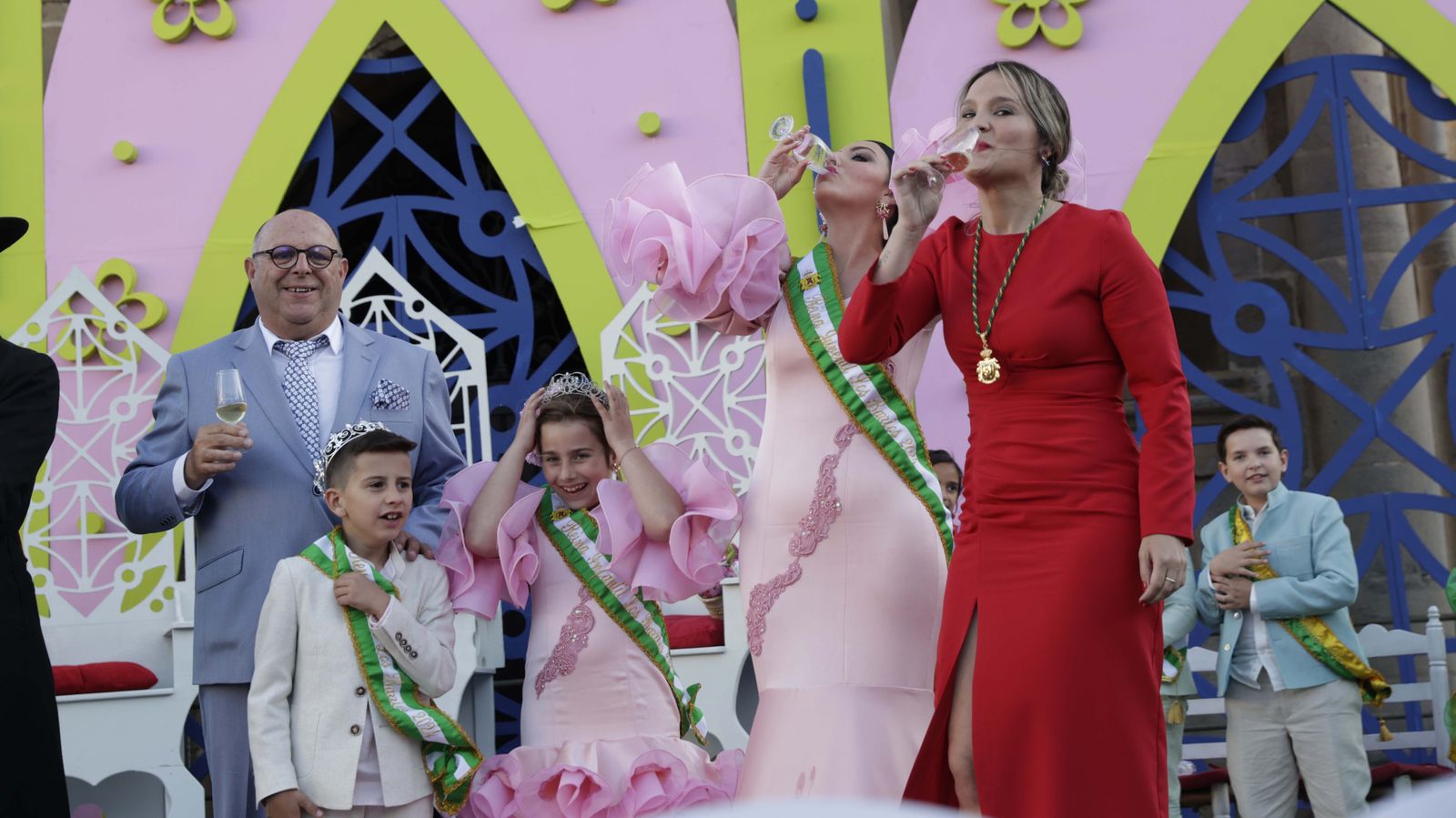 Las fotos de la coronación de la Feria de Los Barrios 2024