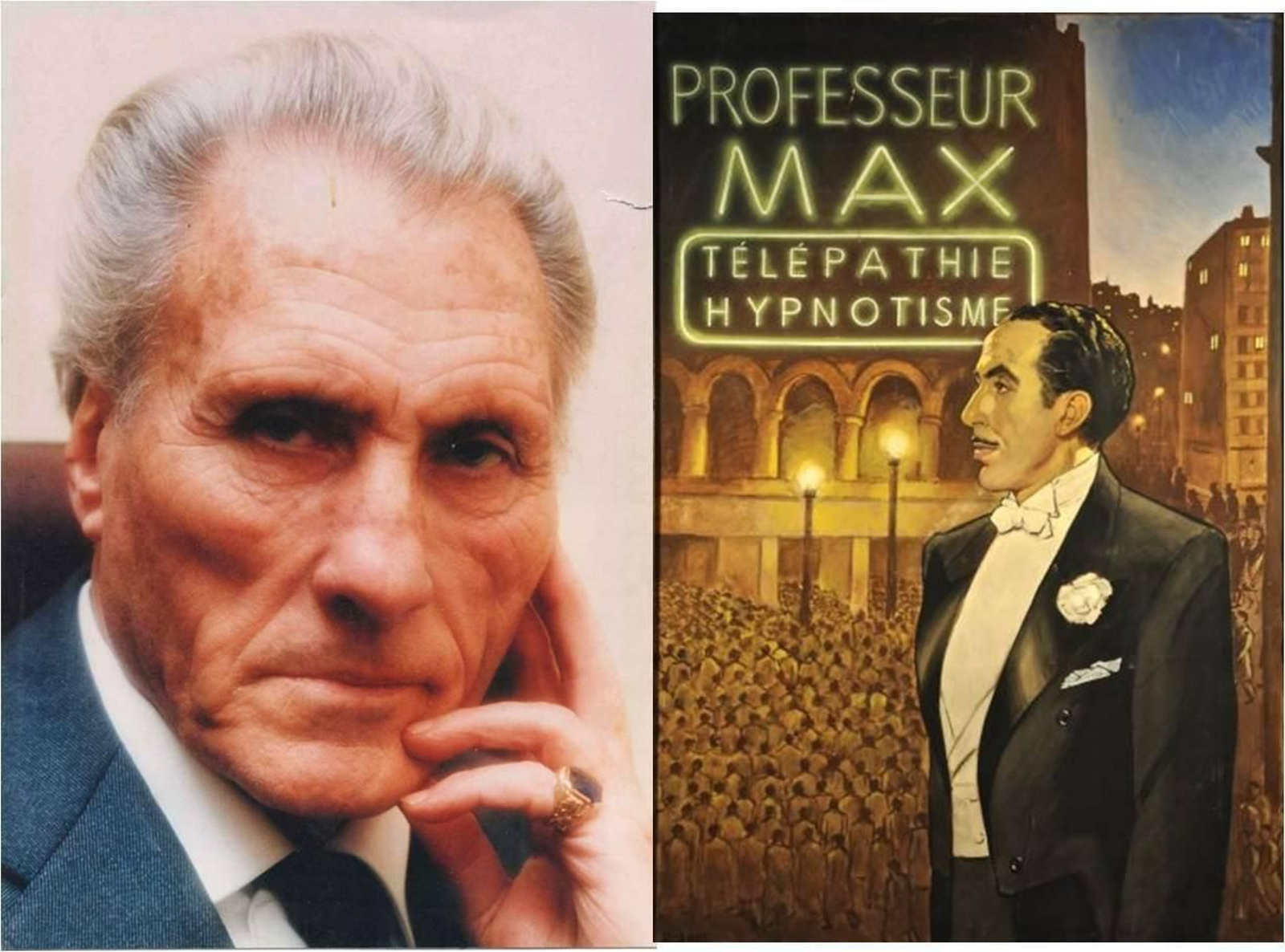 Los hipnotizadores Fassman y Max.