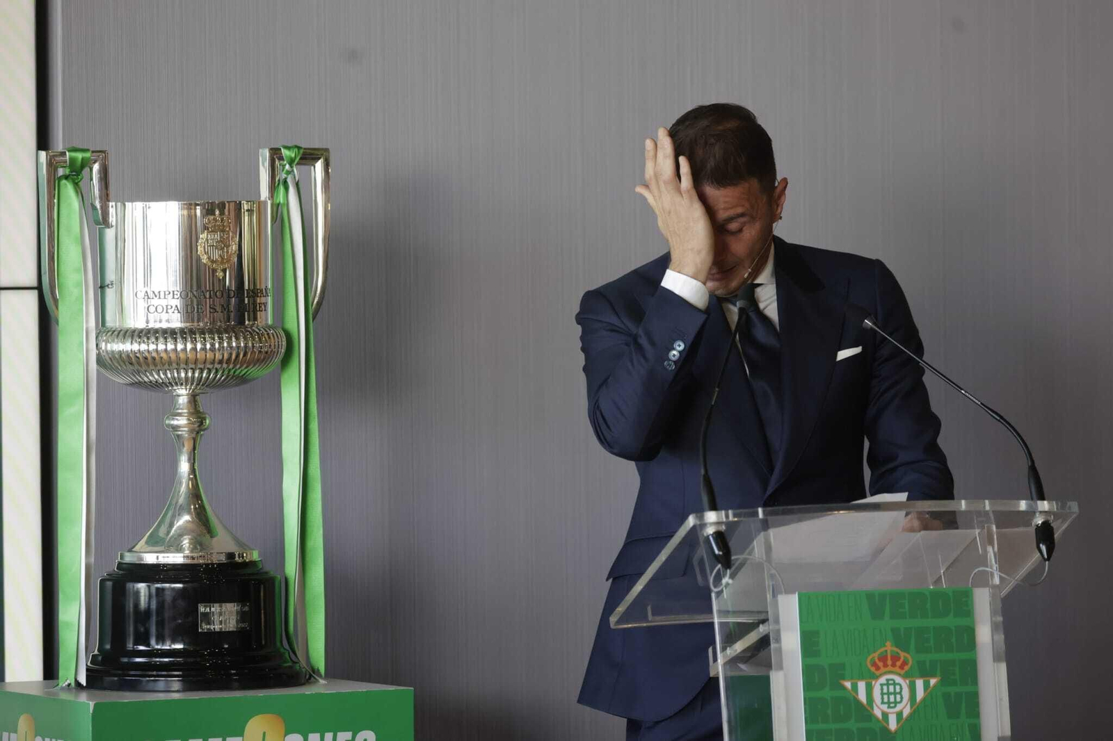 Joaquín, emocionado.