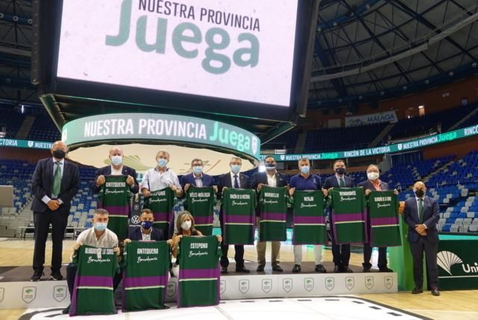 El Unicaja busca sinergias y 'ficha' a ocho muncipios