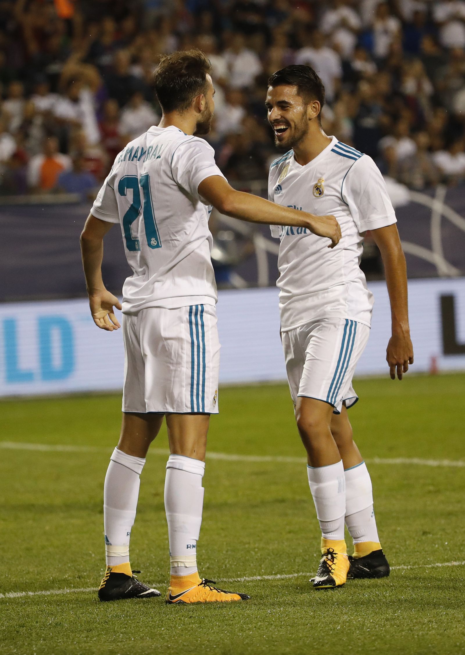 Imágenes del Real Madrid- Estrellas de la MLS