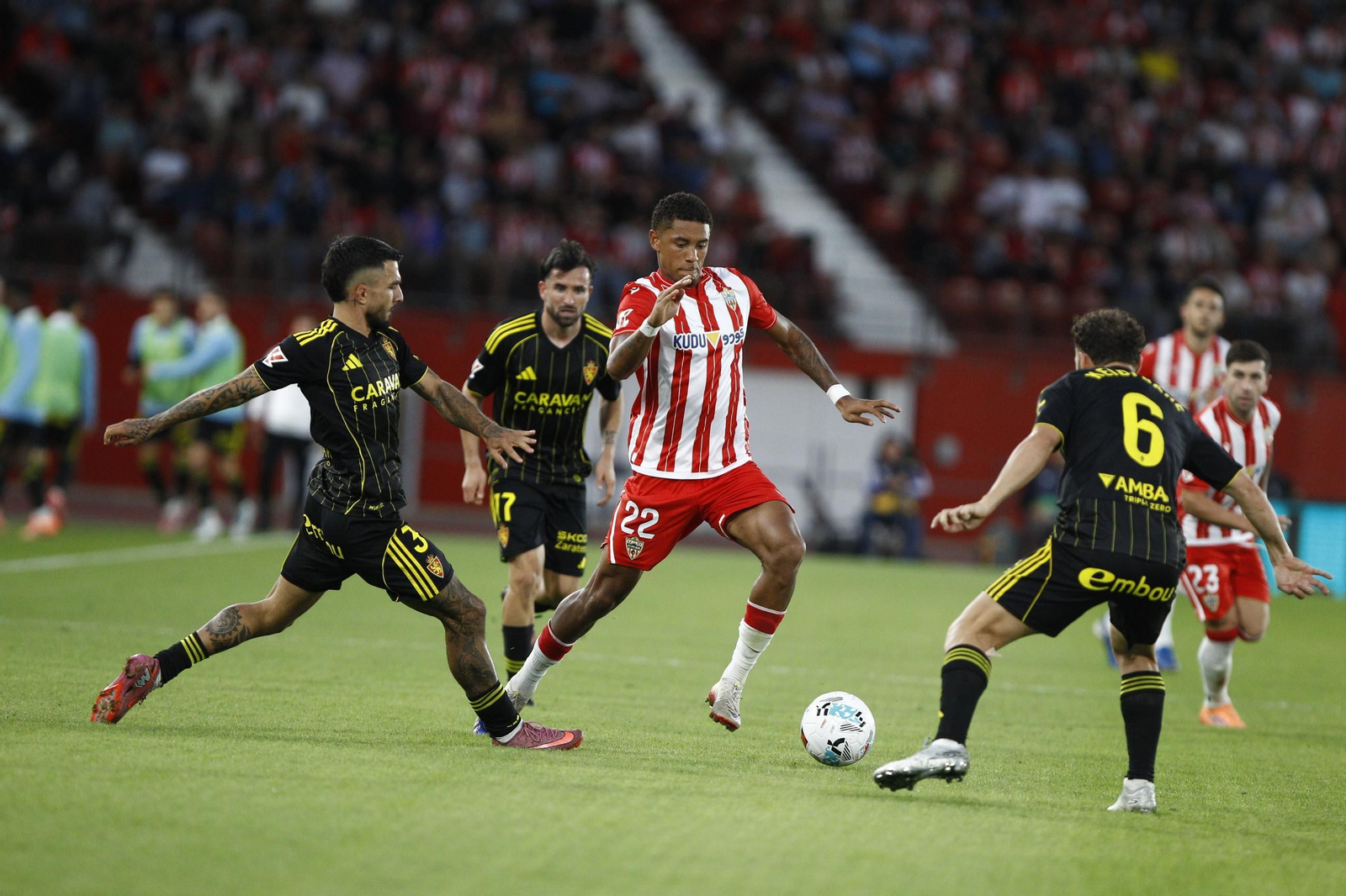 Las fotos del partido U.D. Almería-Real Zaragoza