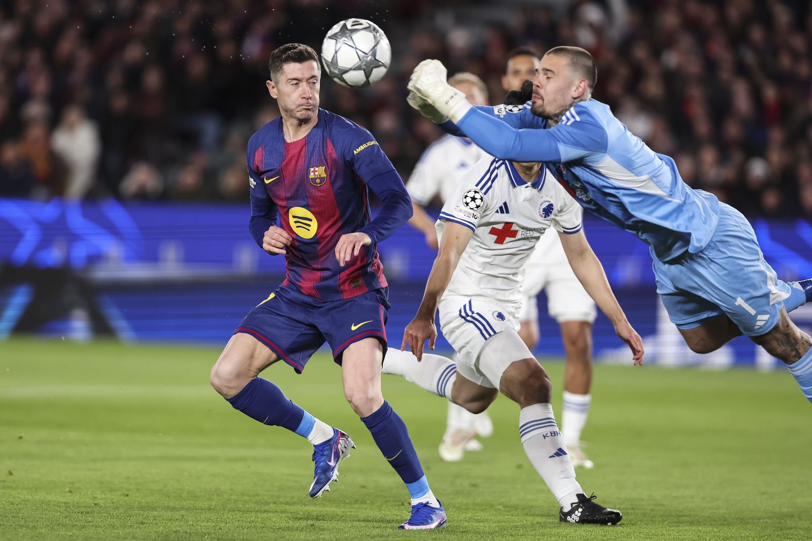 Las fotos del Barcelona-Copenhague