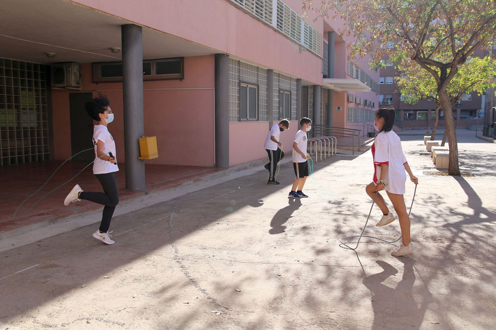 Fotogalería del entrenamiento del Almería Boxing.