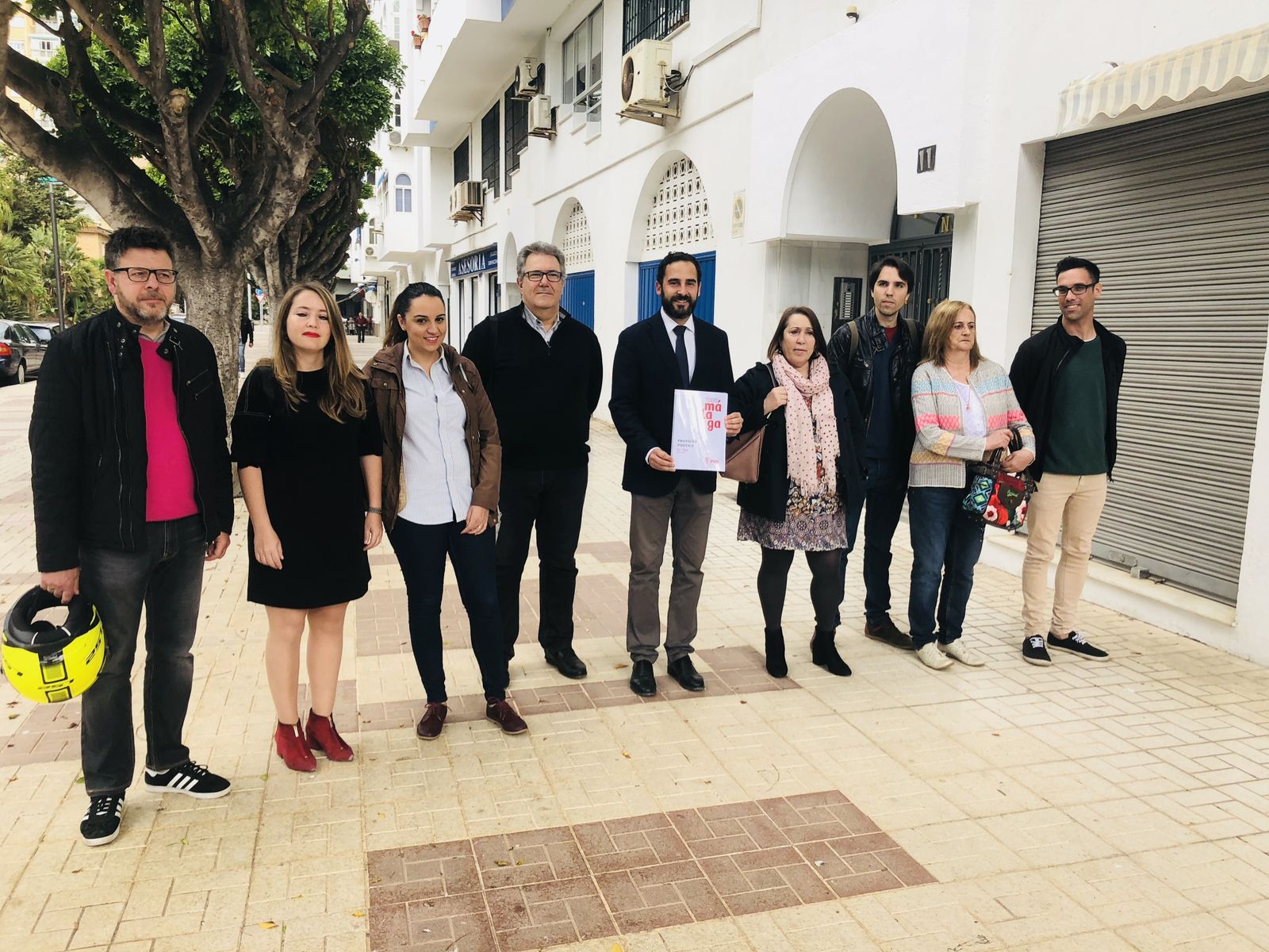 Daniel Pérez da el paso para convertirse en candidato del PSOE a la Alcaldía de Málaga en 2019