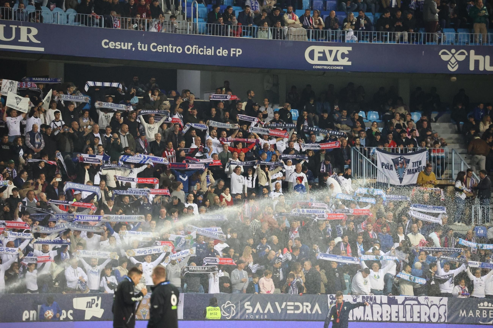 El Marbella-Atlético de Madrid, en fotos