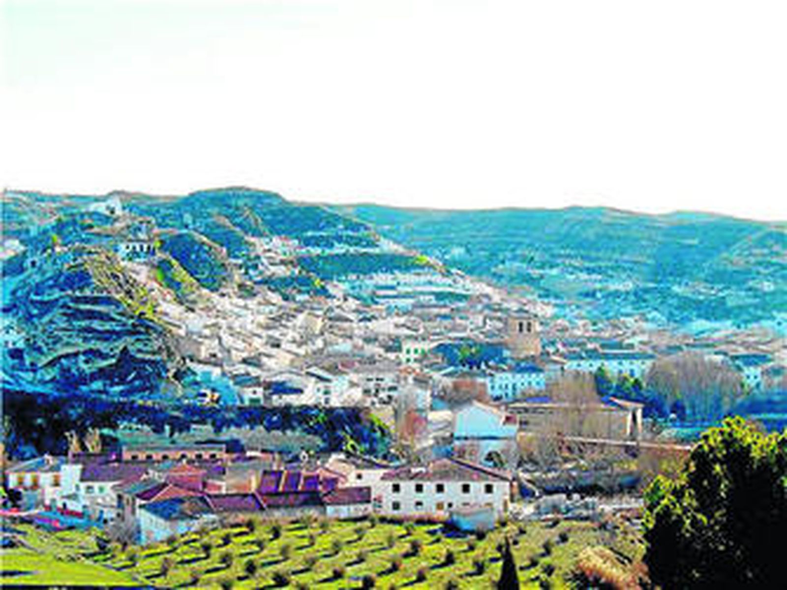 Vista panorámica de Galera.