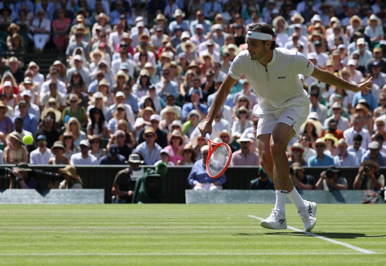 Las fotos del pase de Alcaraz a la final de Wimbledon Las fotos del pase de Alcaraz a la final de Wimbledon