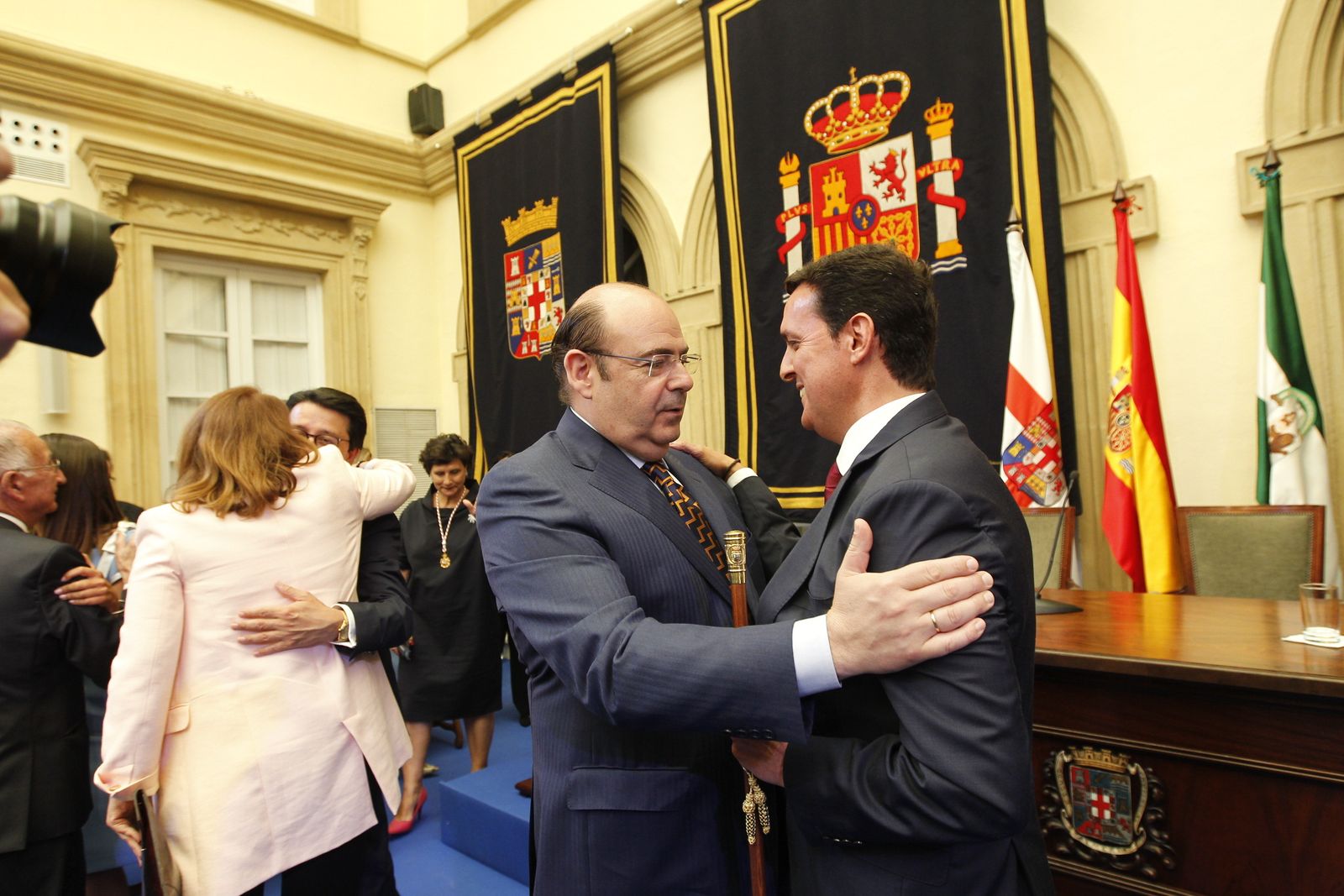 Pleno investidura Presidente Diputación de Almería. Javier Aureliano García