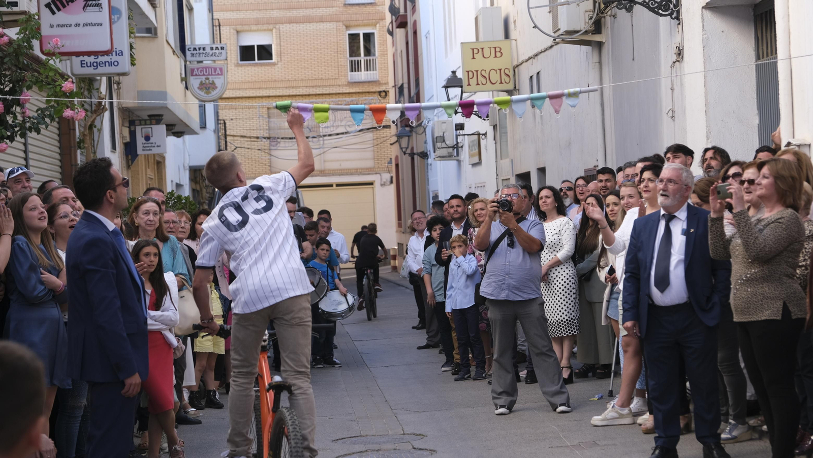 Imágenes de las carreras de cintas en las Fiestas de Canjáyar