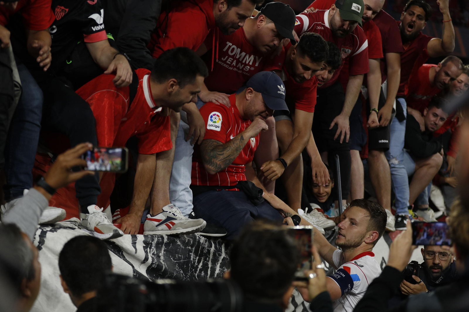 Las imágenes de la celebración del Sevilla fc