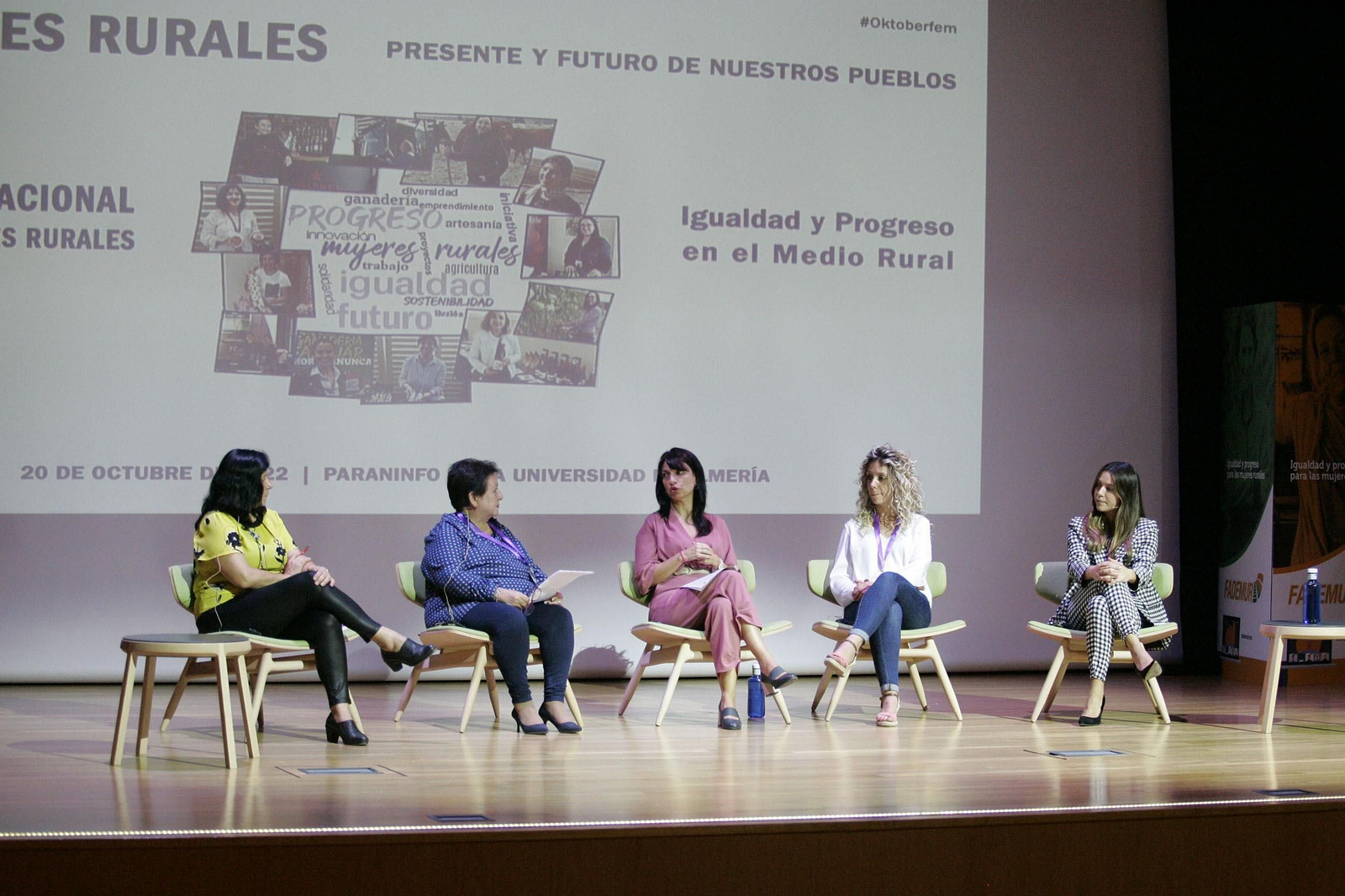 700 mujeres de España celebran el Día Internacional de las Mujeres Rurales en Almería