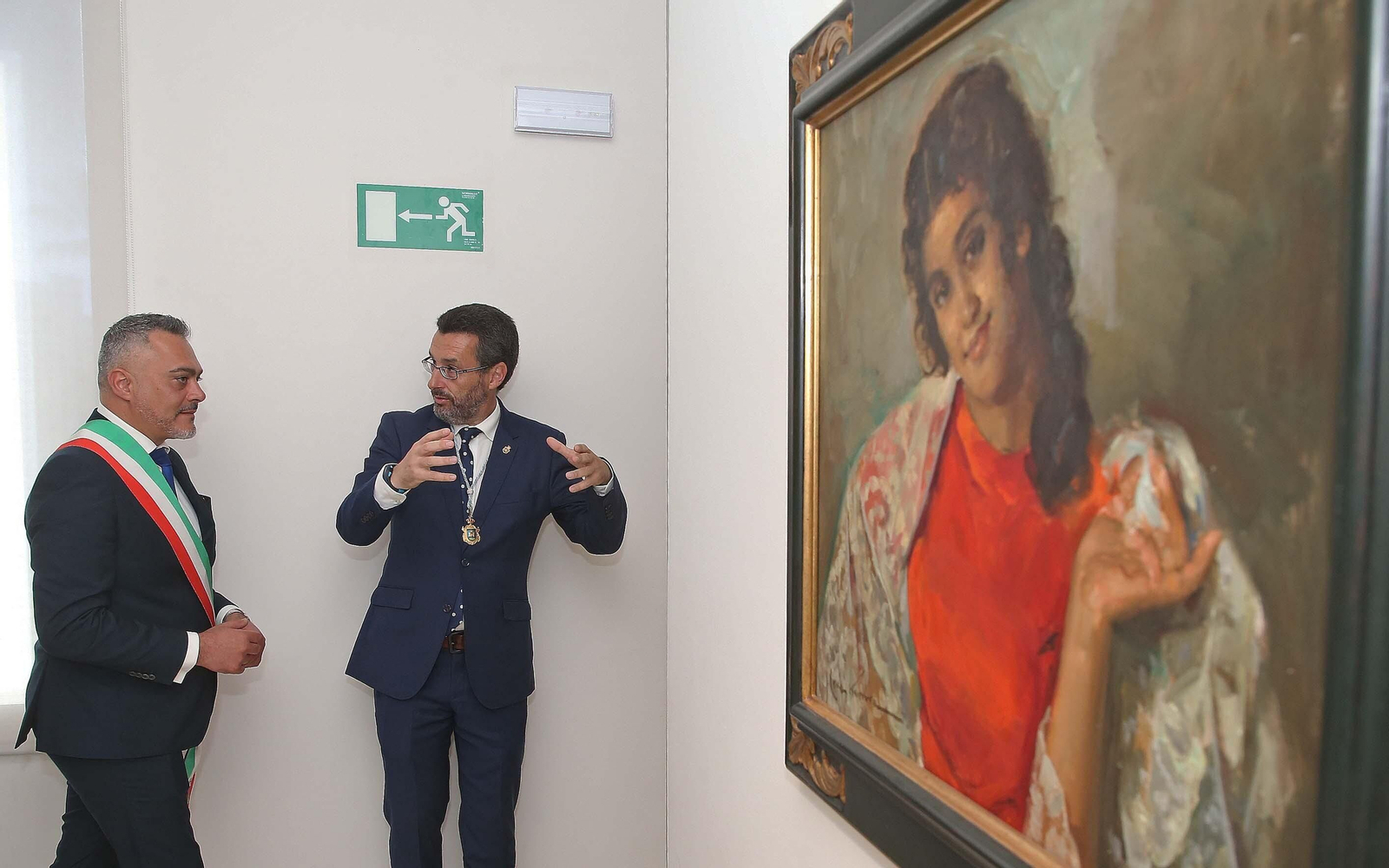 Fotos del acto de hermanamiento de La Línea con Buonabitacolo