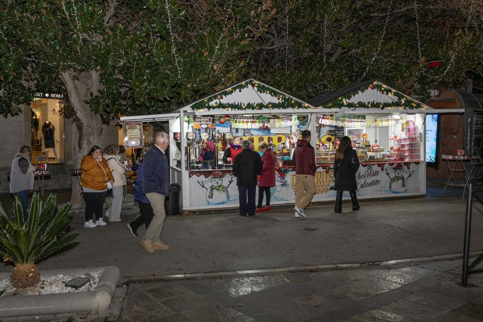 El Mercado de la Navidad de Jaén está en la Plaza de la Constitución.
