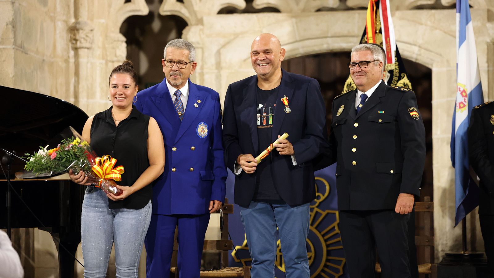 Entrega de medallas de la Asociación Santo Ángel de la Policía Nacional de Jerez