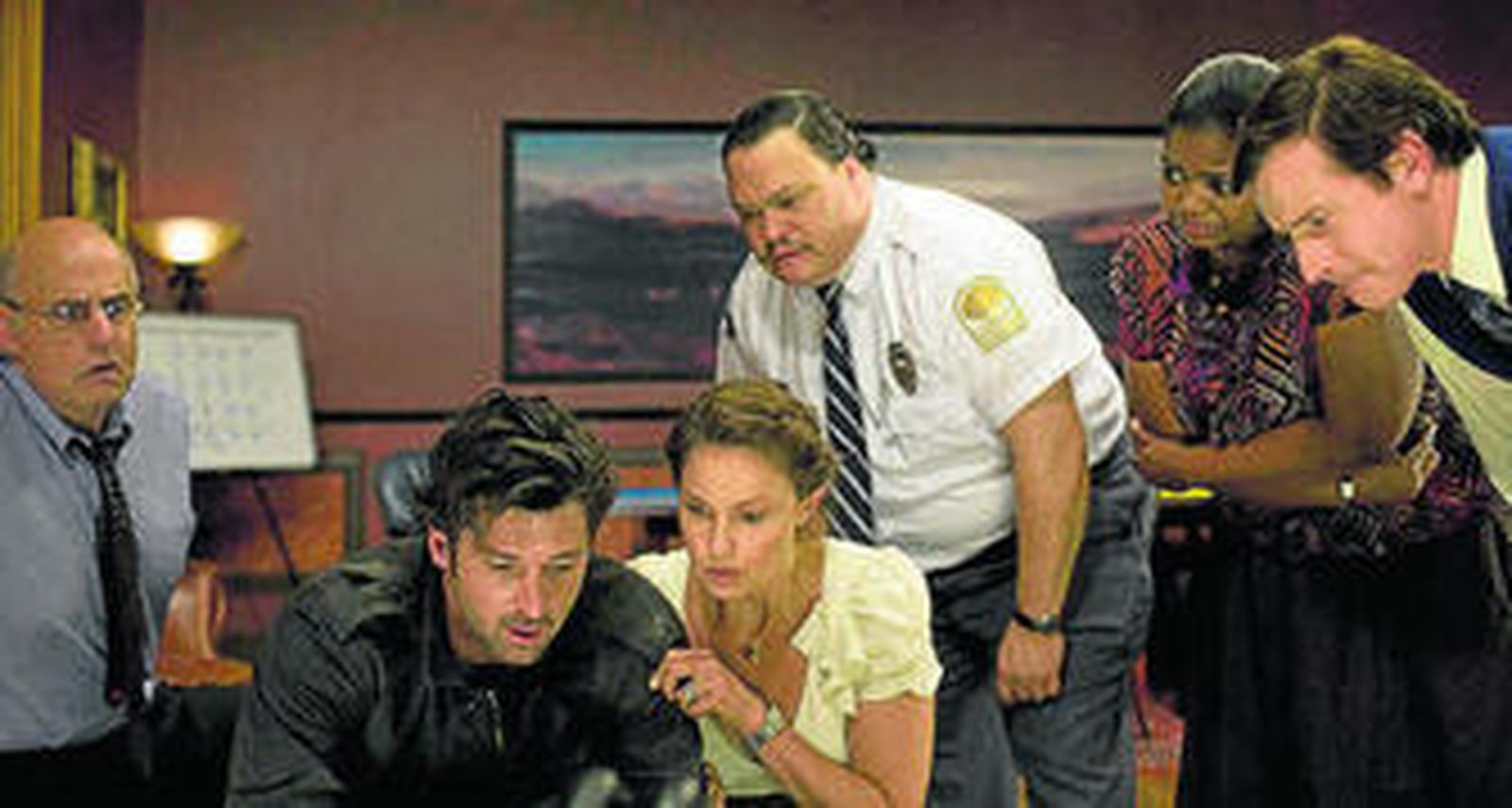 Patrick Dempsey y Ashley Judd, en el centro, protagonizan el filme.