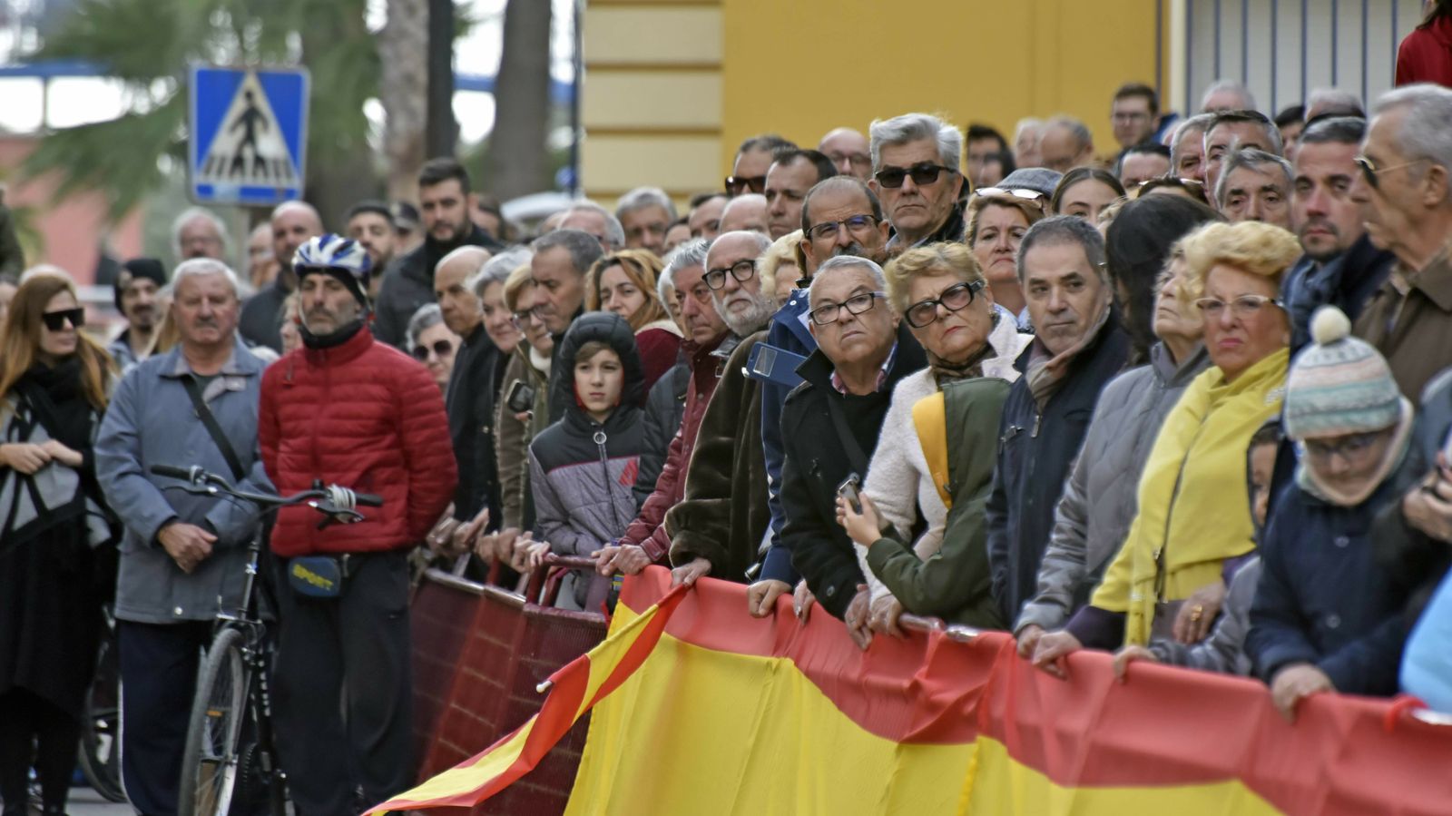 Las mejores fotos de la jura de bandera civil en La Línea