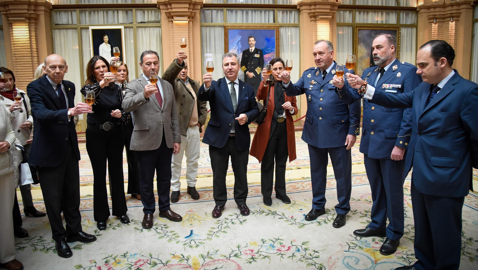 Un brindis por la monarquía andaluza