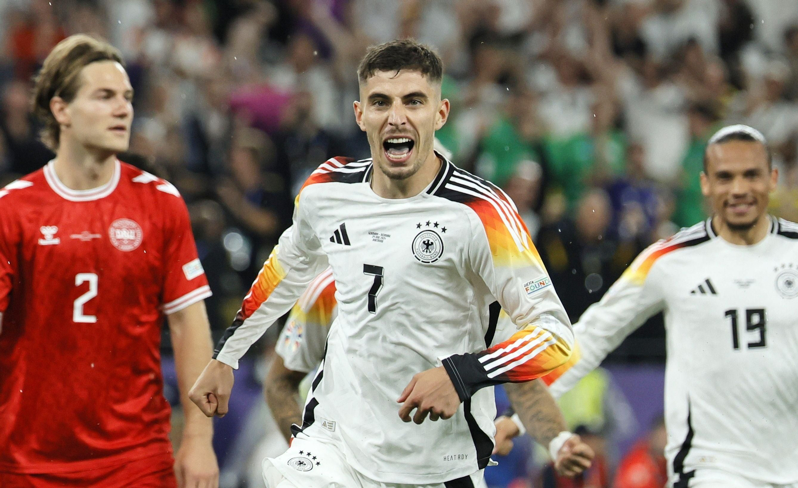 Las mejores fotos del Alemania - Dinamarca