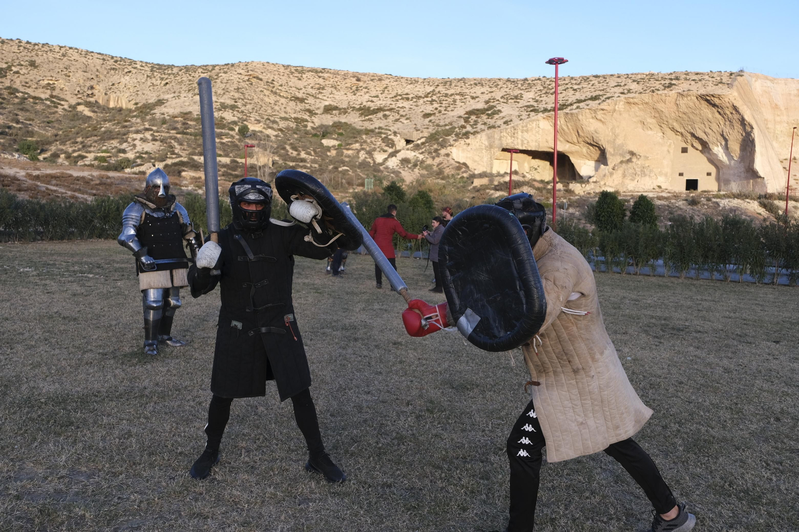 Fotogalería de los combates medievales en Almería