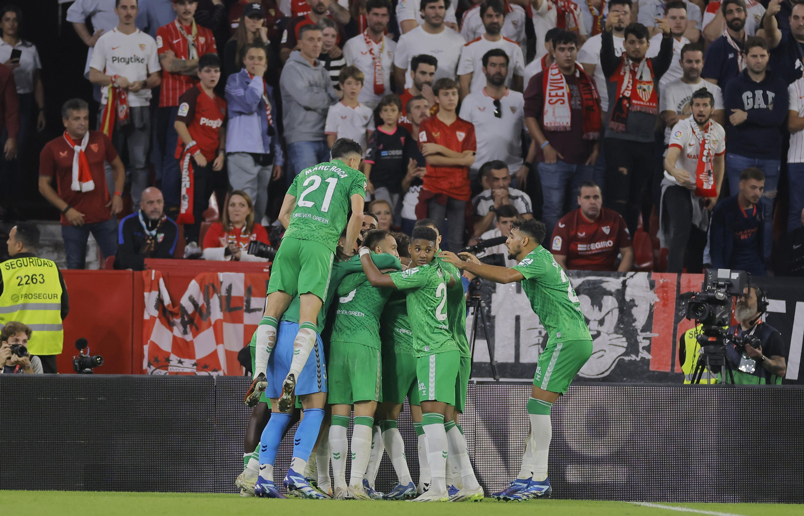 Las fotos del Sevilla-Betis