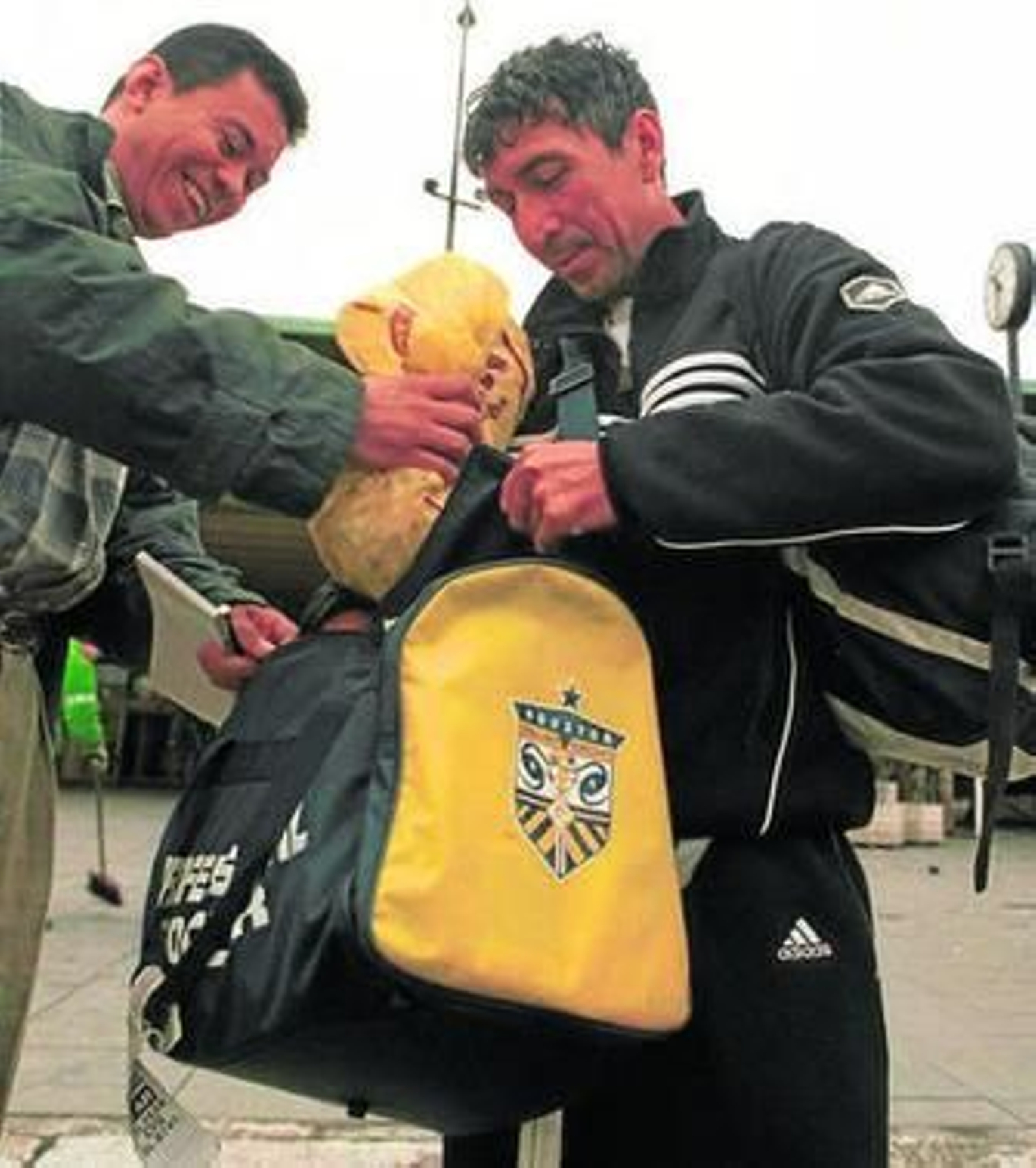 Mágico González, en una reciente llegada a Barajas.