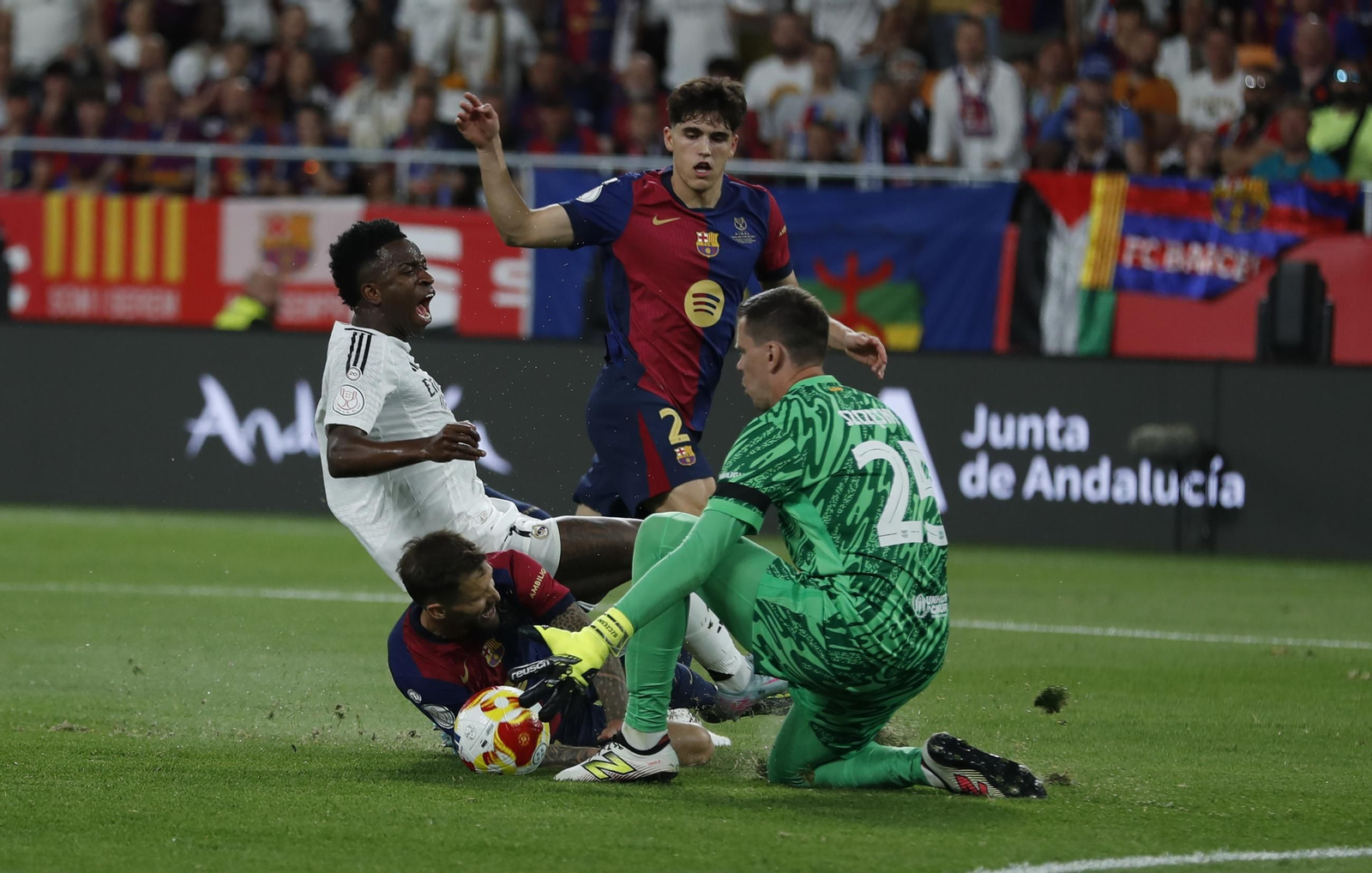 Las fotos del Barcelona - Madrid