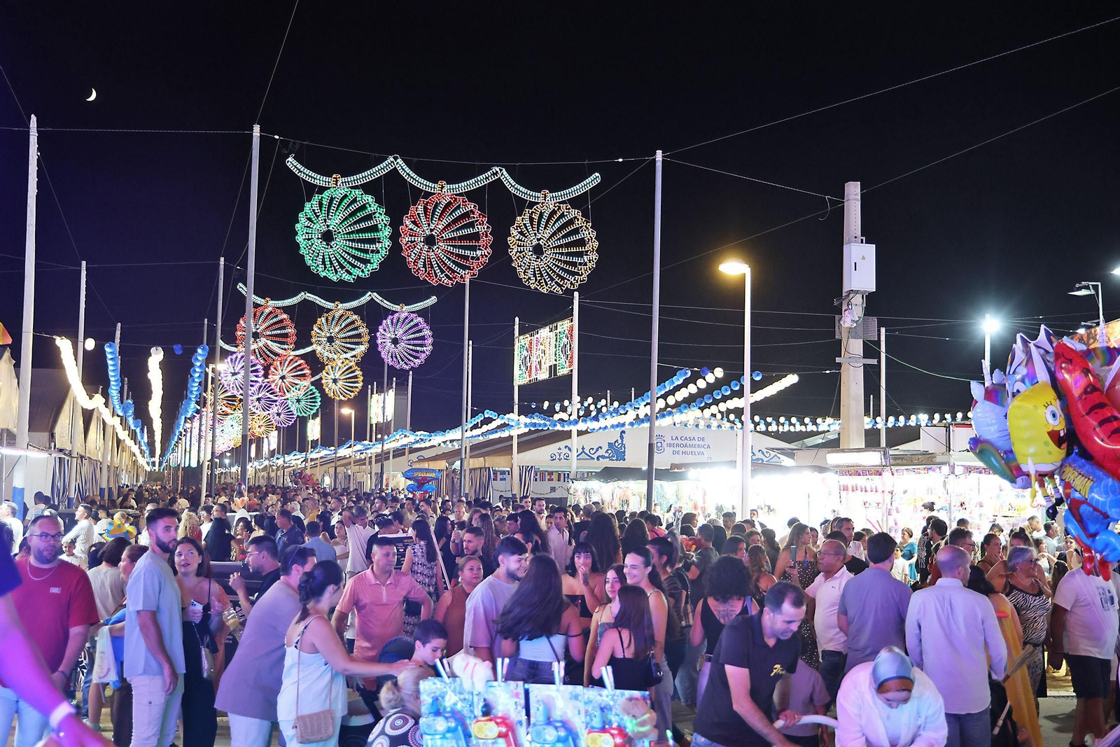 Colombinas 2025: Imágenes del ambiente en las Fiestas Colombinas con el Día del Niño