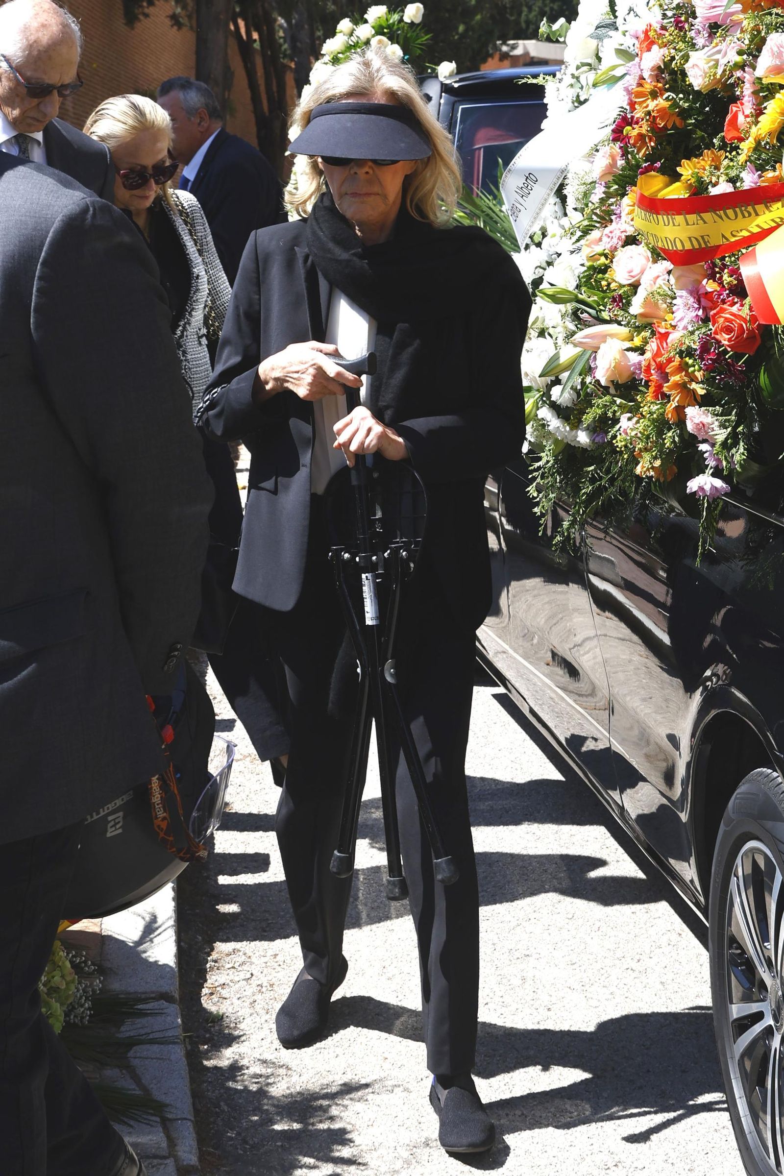 Familiares y amigos despiden a Francisco de Borbón y Escasany, duque de Sevilla: todas las fotos