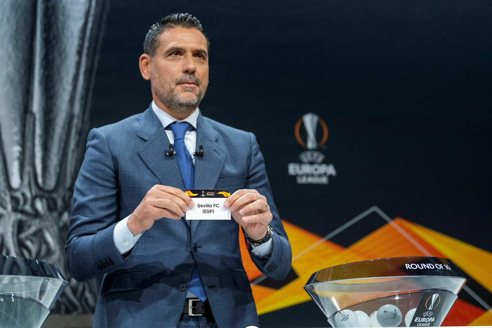 Andrés Palop sacó la papeleta del Sevilla FC en el sorteo de los octavos de final de la edición pasada.