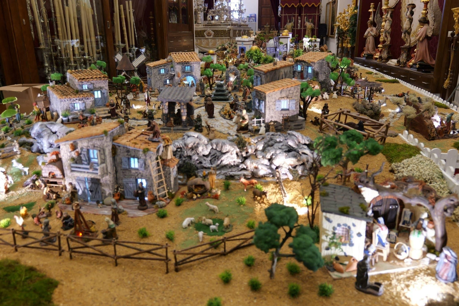 Así es el Belén de figuritas más grande de la provincia de Huelva Así es el Belén de figuritas más grande de la provincia de Huelva